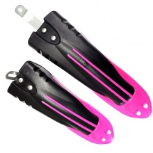 双色小飞鱼挡泥板12-18型自行车童车挡泥板快拆配件泥瓦泥除单车