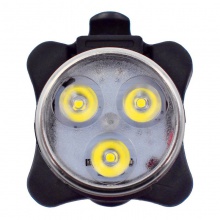 骑行尾灯自行车灯前灯超亮山地车USB充电尾灯