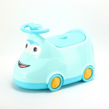 儿童坐便器男 抽屉式卡通汽车马桶 宝宝万向轮尿便盆婴幼儿座便器