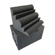 防震包装eva海绵内衬黑色植绒pu海绵内托首饰盒泡沫xpe礼盒内衬