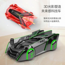 儿童遥控追光汽车玩具爬墙车四驱可充电红外感应赛车小男孩玩具车