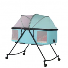 可移动折叠婴儿床儿新生多功能bb床便携摇篮床护理宝宝床拼接大床