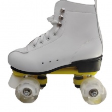 新款成人双排溜冰鞋儿童四轮滑鞋成年男女旱冰鞋双排轮速滑冰鞋