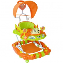 多功能折叠式音乐婴儿学步车 音乐静音轮和座椅