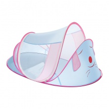 婴儿床蚊帐儿童宝宝可折叠蚊帐新生儿bb防蚊罩小孩蒙古包无底小狗