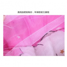 大号便携式折叠宝宝蚊帐免安装带睡垫枕头蚊帐超柔软婴儿蚊帐