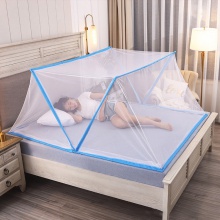 厂家专供单人双人家用蚊帐成人折叠蚊帐学生宿舍蚊帐罩