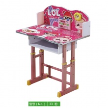 儿童学习桌卡通书桌可升降家用作业辅导课桌椅套装小学生作业桌