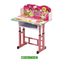 儿童学习桌卡通书桌可升降家用作业辅导课桌椅套装小学生作业桌