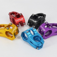 山地自行车把立 镂空立管速降短把立31.8*45单车配件