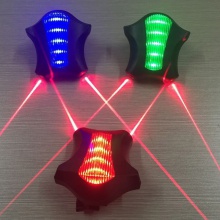 自行车尾灯 带Logo投影激光尾灯 自行车灯 投影尾灯