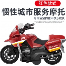 儿童玩具车模型摩托惯性车仿真小汽车宝宝男孩回力车超市玩具