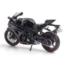 （盒装）仿真1比12阿普利亚RSV4铃木GSX合金摩托车模型玩具无声光