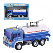 大号惯性儿童玩具车云梯消防车玩具环卫车宝宝玩具会讲故事会喷水