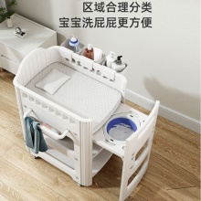 尿布台婴儿护理台换尿不湿尿布宝宝新生儿多功能可移动抚触婴儿床