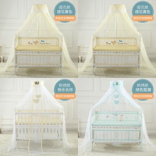 厂家直供 春夏季节 简洁清新 防蚊防风 蚊帐婴儿床 量大优惠