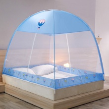 蒙古包蚊帐家用卧室免安装儿童防摔婴儿床家用防尘顶卡通卧室蚊帐