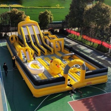 新款大型户外儿童充气城堡乐园室外蹦蹦床跳跳床攀岩滑梯游乐设备