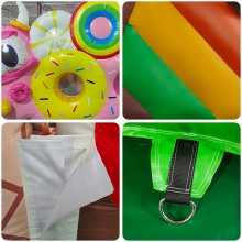 新款儿童充气城堡小型蹦蹦床游乐园滑梯室内外广场游乐设备淘气堡