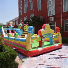 室外大型充气城堡儿童蹦蹦床攀岩滑梯室外淘气堡气包跳床