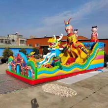 充气城堡室外儿童淘气堡 充气蹦蹦床乐园大滑梯户外游乐设备厂家