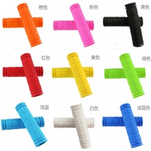 自行车把套山地车死飞单车通用把套软橡胶防滑手柄套骑行配件