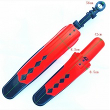 新款山地车档泥板公路自行车双色档泥板骑行用品配件0258型