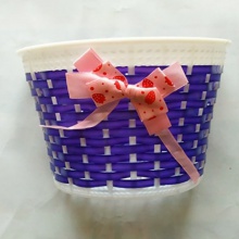 小小号滑板车自行车半手工编织篮 抗压精品车篮塑料编骑行用品