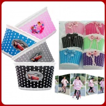 儿童三轮自行车蛙式滑板纯手工小号半编织筐车篓骑行用品装备