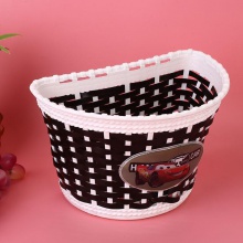 儿童三轮自行车蛙式滑板纯手工小号半编织筐车篓骑行用品装备