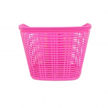 双人自行车电动车筐 多色塑料防雨篮子骑行用品含支架