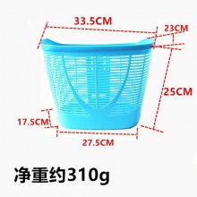 优质ABS塑料车篮 筐 城市车篓电动自行车通用耐摔骑行用品