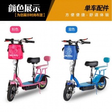 布挂篮车筐折叠电动车篮子自行车配件车框公路车布兰布蓝