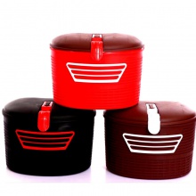 带锁彩色车筐自行车电动车菜筐篮子环全塑料户外骑行用品