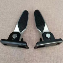 电动车脚蹬改装电瓶车可折叠脚蹬踩脚踏板铝合金脚蹬搁脚