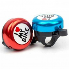 山地自行车新款车迷你红心铃铛骑行用品装饰