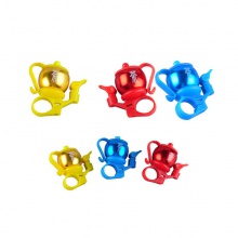 自行车铃铛 山地车车铃 多色茶壶铃铛 手拨拇指铃 单车小铃铛