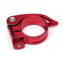 自行车快拆锁死座管夹多色铝合金鞍管夹死飞公路车坐杆锁单车配件