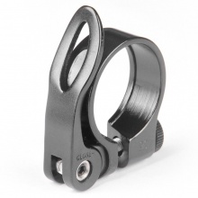 自行车快拆锁死座管夹多色铝合金鞍管夹死飞公路车坐杆锁单车配件