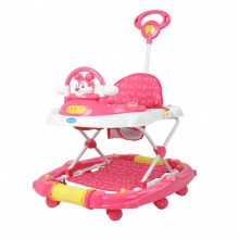 新型便携式儿童学步车折叠前娃娃防翻车设计