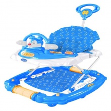 新型便携式儿童学步车折叠前娃娃防翻车设计