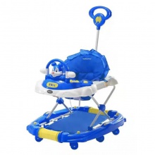 新型便携式儿童学步车折叠前娃娃防翻车设计