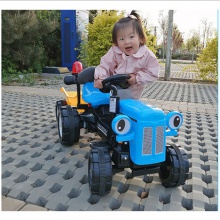 儿童拖拉机可坐双人带拖斗电动四轮脚蹬遥控儿童电动车工程车