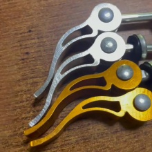 现货自行车快拆自行车配件童车快拆车子快拆折叠盒快拆铝合金