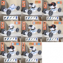 新品水弹扭变车手势感应追光遥控车可吹泡泡软弹遥控汽车男孩玩具