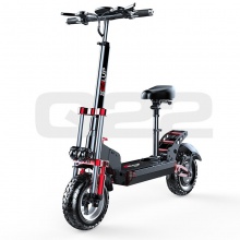 代驾电动车智能电动滑板车成人代步车12寸越野折叠电瓶车