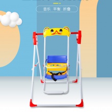 可折叠儿童秋千 带音乐宝宝摇椅室内玩具