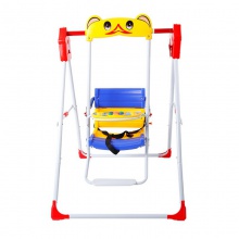 可折叠儿童秋千 带音乐宝宝摇椅室内玩具