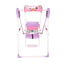 可折叠儿童秋千 带音乐宝宝摇椅室内玩具