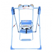 可折叠儿童秋千 带音乐宝宝摇椅室内玩具